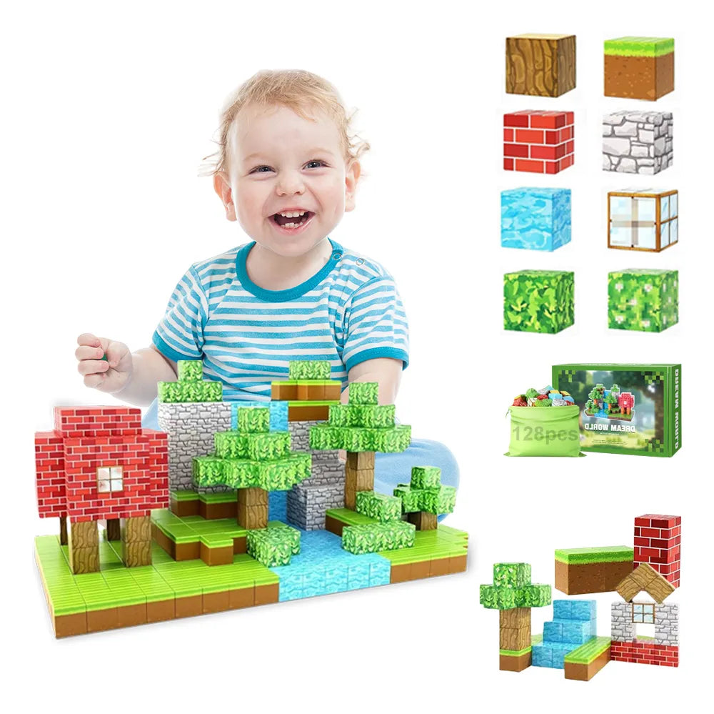 BLOQUES MANGNETICOS PREMIUM 75 PIEZAS