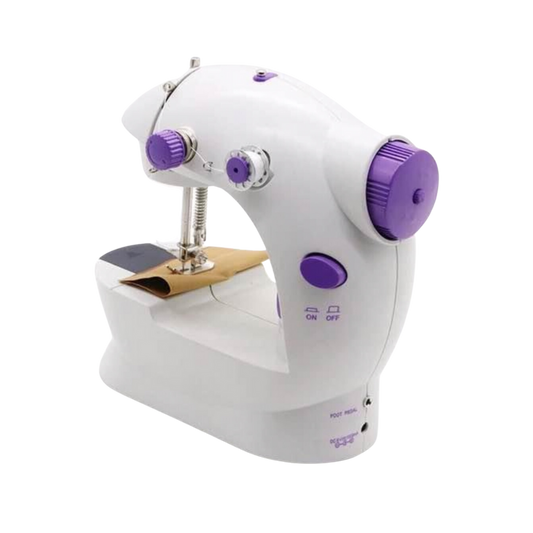 Mini máquina de coser eléctrica multifunción